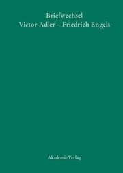 Cover von Victor Adler und Friedrich Engels - Briefwechsel