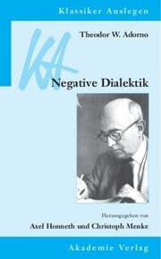 Cover von Theodor W. Adorno: Negative Dialektik