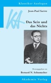 Cover von Jean-Paul Sartre: Das Sein und das Nichts