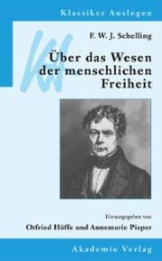 Cover von F. W. J. Schelling: Über das Wesen der menschlichen Freiheit