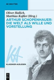 Cover von Arthur Schopenhauer: Die Welt als Wille und Vorstellung