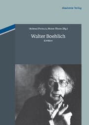 Cover von Walter Boehlich