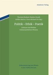 Cover von Politik, Ethik, Poetik