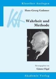 Cover von Wahrheit und Methode
