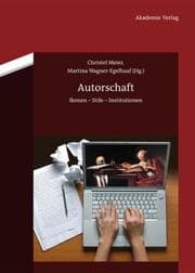 Cover von Autorschaft