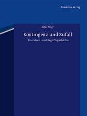 Cover von Kontingenz und Zufall