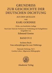 Cover von Sechstes Buch: Vom siebenjährigen bis zum Weltkriege