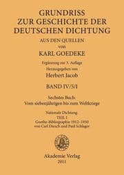 Cover von Sechstes Buch: Vom siebenjährigen bis zum Weltkriege