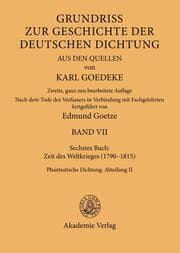 Cover von Siebentes Buch: Zeit des Weltkrieges (1790-1815)
