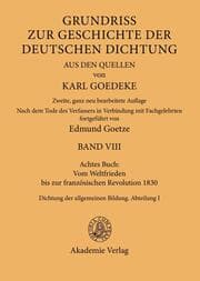 Cover von Achtes Buch: Vom Weltfrieden bis zur französischen Revolution 1830