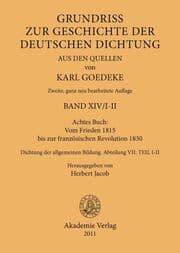Cover von Achtes Buch: Vom Frieden 1815 bis zur französischen Revolution 1830