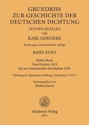 Cover von Achtes Buch: Vom Frieden 1815 bis zur französischen Revolution 1830