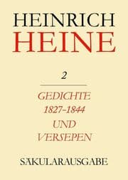 Cover von Gedichte 1827-1844 und Versepen