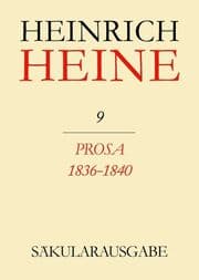 Cover von Prosa 1836-1840