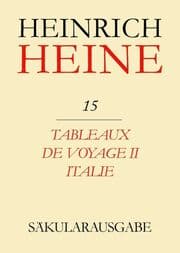 Cover von Tableaux de voyage II. Italie