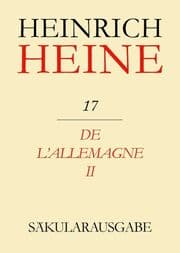 Cover von De l'Allemagne II