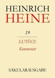 Cover von Lutèce. Kommentar