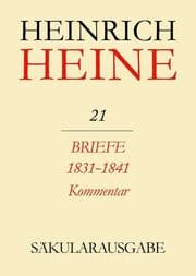 Cover von Briefe 1831-1841. Kommentar
