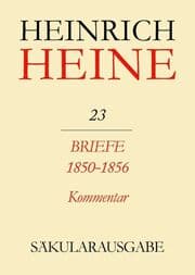 Cover von Briefe 1850-1856. Kommentar