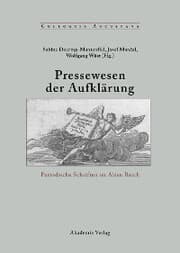 Cover von Pressewesen der Aufklärung