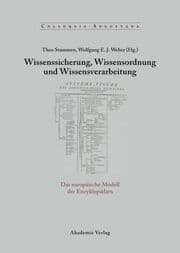 Cover von Wissenssicherung, Wissensordnung und Wissensverarbeitung