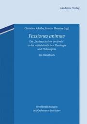 Cover von Passiones Animae