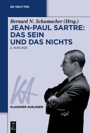 Cover von Jean-Paul Sartre: Das Sein und das Nichts