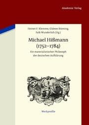 Cover von Michael Hißmann (1752-1784)