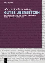 Cover von Gutes Übersetzen