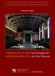 Cover von Forschung in der Papyrussammlung