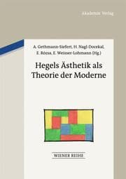 Cover von Hegels Ästhetik als Theorie der Moderne