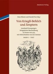 Cover von Von Kriegß-Befelch und Ämptern