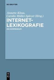 Cover von Internetlexikografie