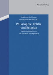 Cover von Philosophie, Politik und Religion