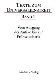 Cover von Vom Ausgang der Antike bis zur Frühscholastik