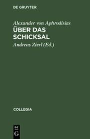 Cover von Über das Schicksal