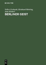 Cover von Berliner Geist