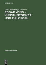 Cover von Edgar Wind - Kunsthistoriker und Philosoph