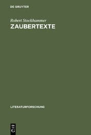 Cover von Zaubertexte