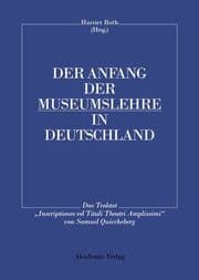 Cover von Der Anfang der Museumslehre in Deutschland