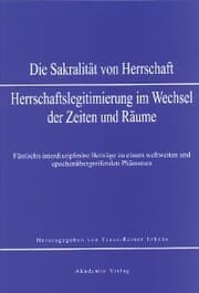 Cover von Sakralität von Herrschaft
