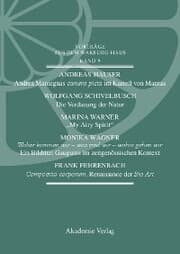 Cover von Vorträge aus dem Warburg-Haus. Band 9