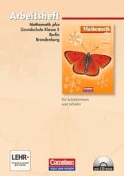 Cover von Mathematik plus - Grundschule Berlin und Brandenburg - 5. Schuljahr