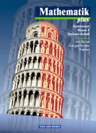 Cover von Mathematik plus - Sachsen-Anhalt / 8. Schuljahr - Schülerbuch