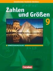 Cover von Zahlen und Größen - Kernlehrpläne Gesamtschule Nordrhein-Westfalen - 9. Schuljahr - Erweiterungskurs