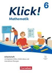 Cover von Klick! - Fächerübergreifendes Lehrwerk für Lernende mit Förderbedarf - Mathematik - Ausgabe ab 2024 - 6. Schuljahr