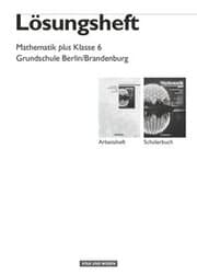 Cover von Mathematik plus - Grundschule Berlin und Brandenburg - 6. Schuljahr