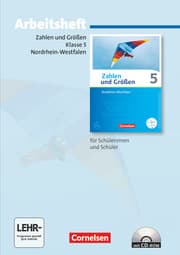 Cover von Zahlen und Größen - Nordrhein-Westfalen Kernlehrpläne - Ausgabe 2013 - 5. Schuljahr