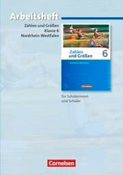Cover von Zahlen und Größen - Nordrhein-Westfalen Kernlehrpläne - Ausgabe 2013 - 6. Schuljahr