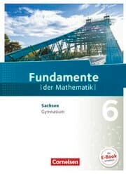 Cover von Fundamente der Mathematik - Sachsen - 6. Schuljahr
